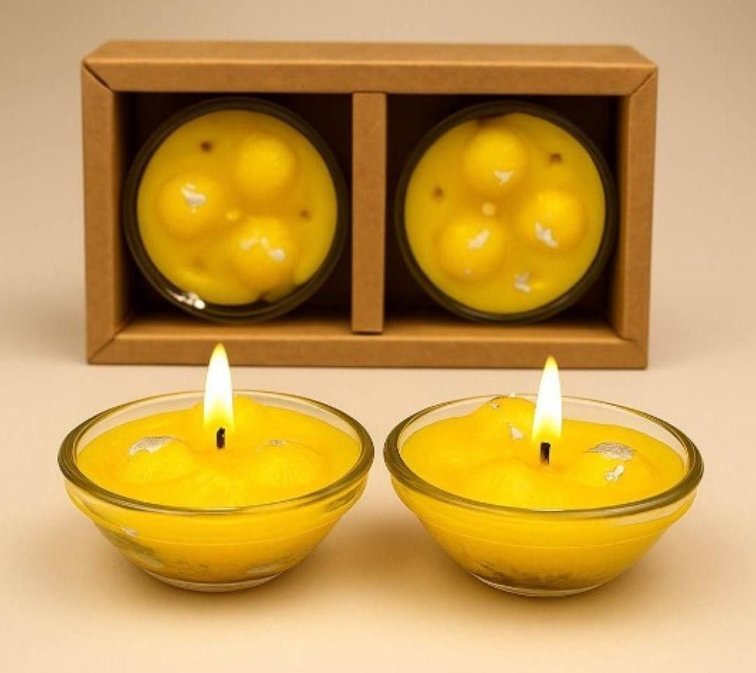 Rasmalai Scented Candle (4 pcs)