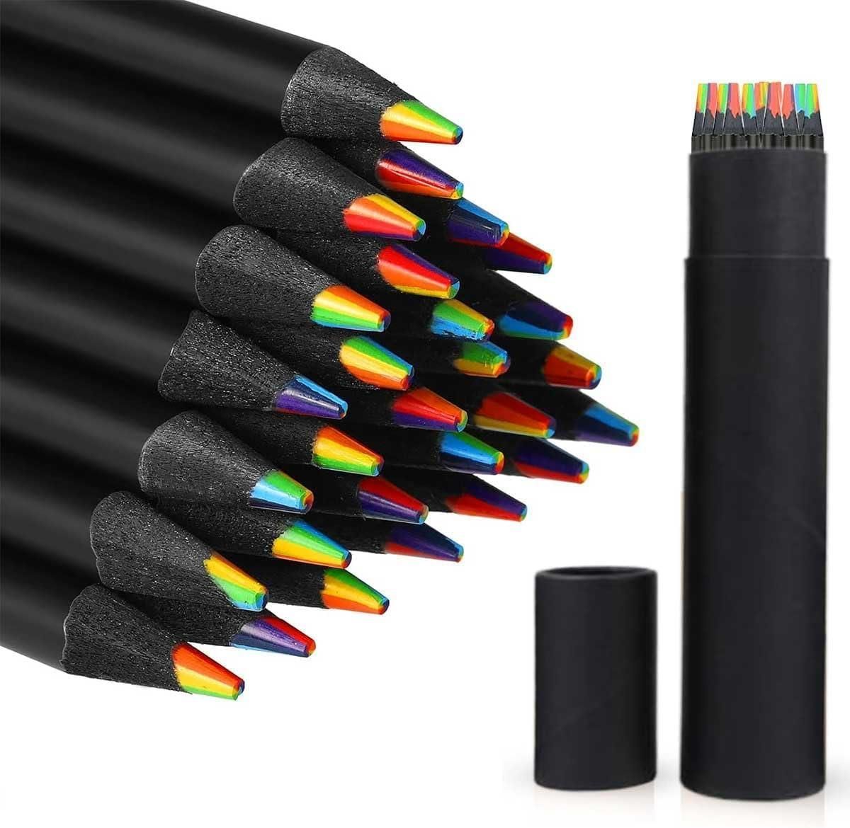 Rainbow Pencils (12 Pc)