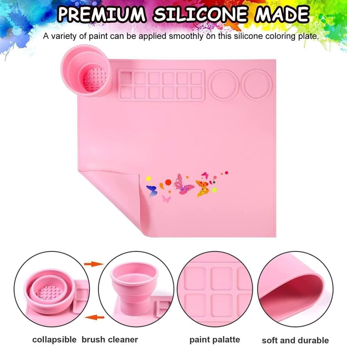 Kids Silicone Craft Mat for Painting