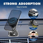 Vacuum Magnetic Suction Phone Holder