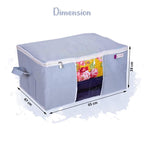 Blanket Storage Bag Covers With Handles(Set of 2)