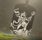 Protector Hanuman Godform Pendant with Chain