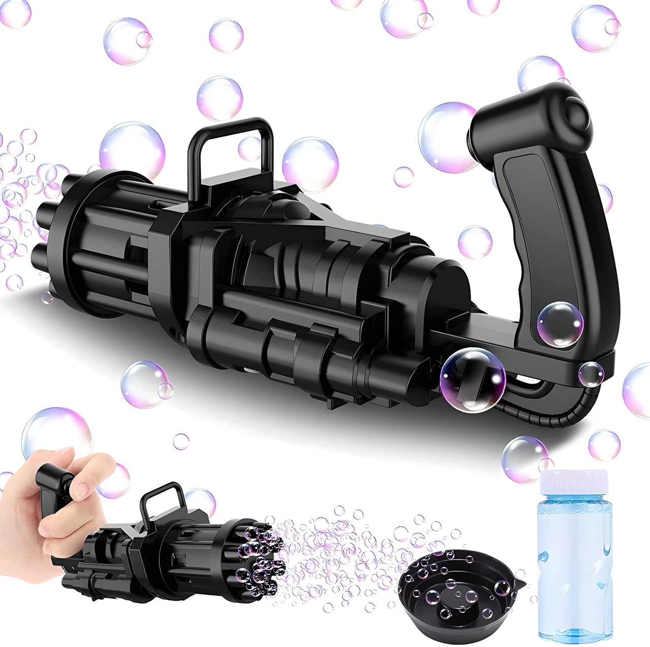 Automatic Bubble Gun