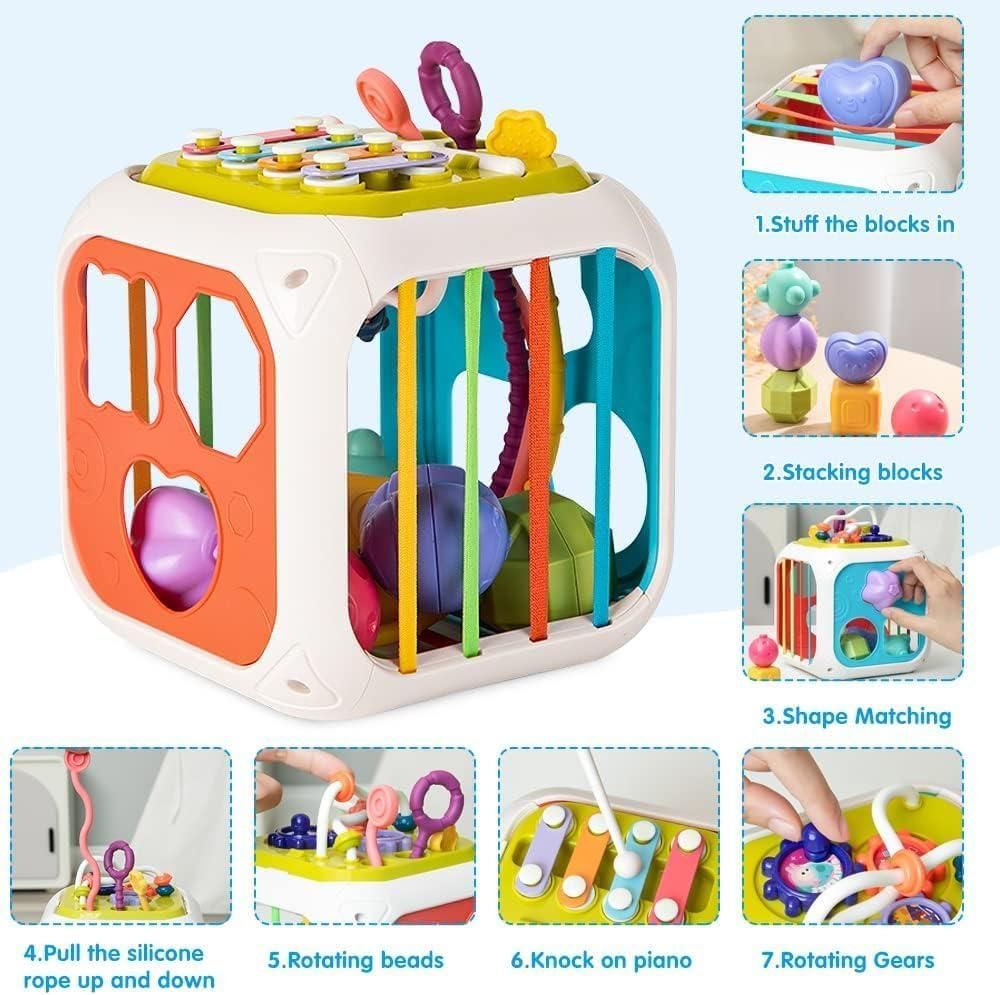 7 in 1 Baby Sensory Toy for Kids