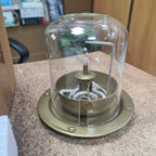 Golden Brass Akhand Diya with Rotating Wick