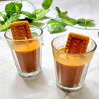Chai Glass with Parle G Candle (3pcs)