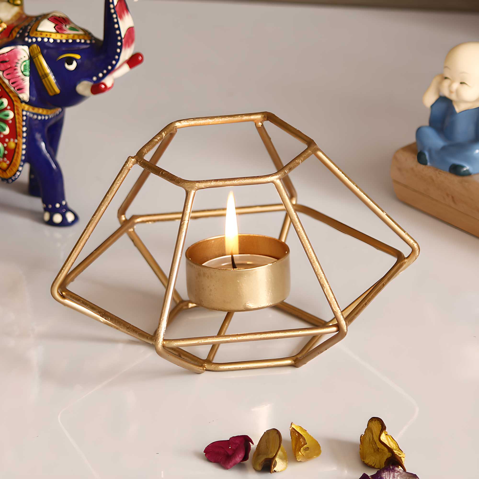 Decorative Metal Tea Light Holder