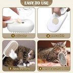 Steam Brush for Dog/Cat