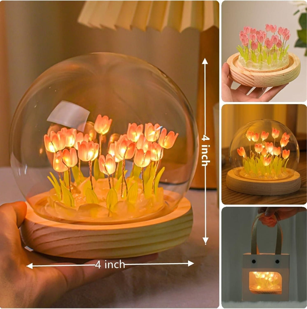 Round Tulip Lamp