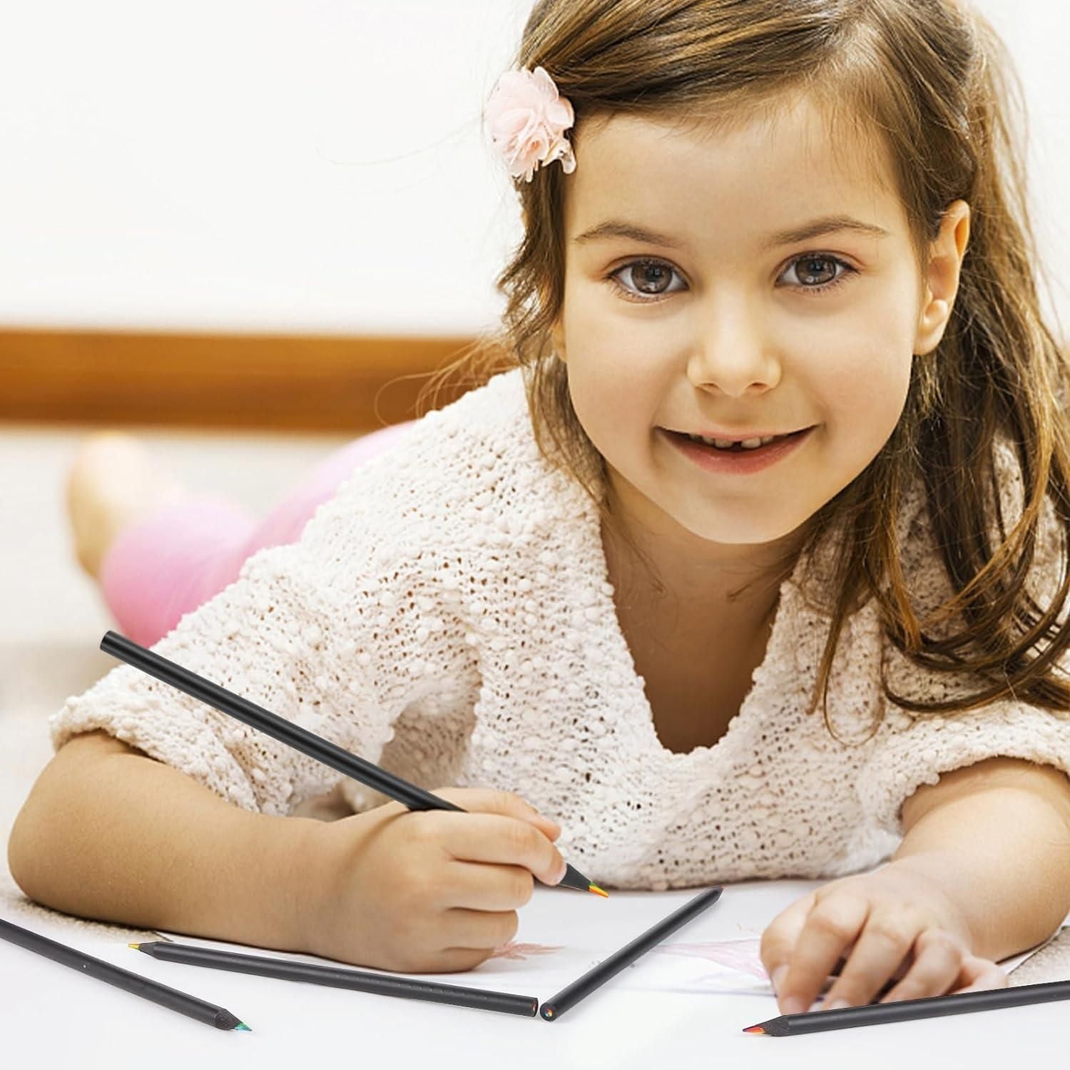 Rainbow Pencils (12 Pc)