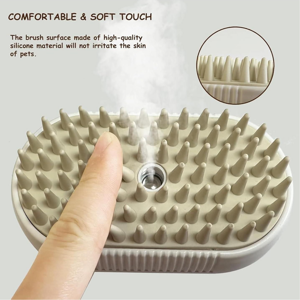 Steam Brush for Dog/Cat