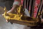 Golden Ganesha Deepak
