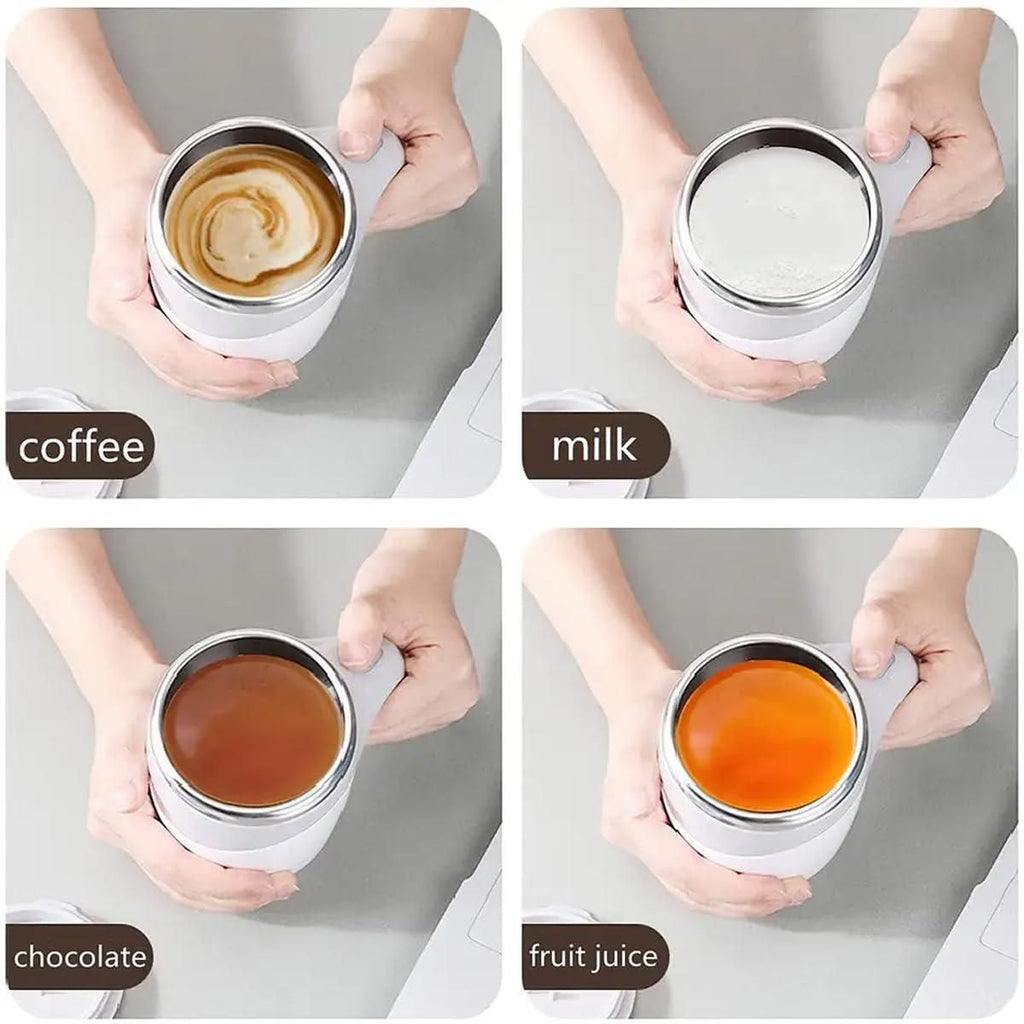 Magnetic Self Stirring Mug