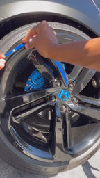 Tyre & Body Reflective Stickers (18 stripes of Yellow Colour)